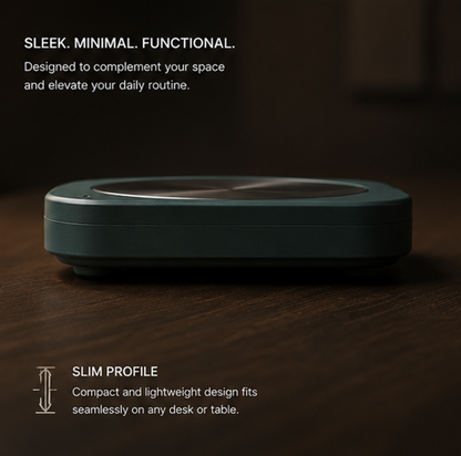 Forma Cup Warming Pad slim profile side view
